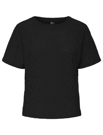 
						Tricou Pieces, negru
