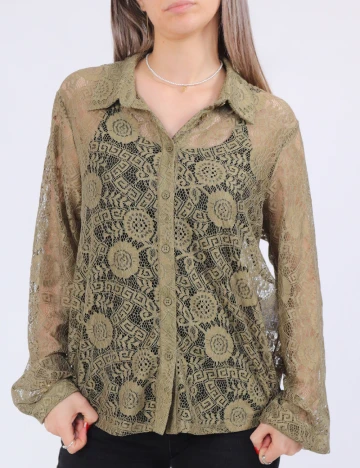 Camasa Pieces, verde