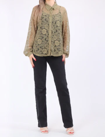 Camasa Pieces, verde