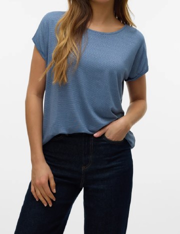 
						Tricou Vero Moda, albastru