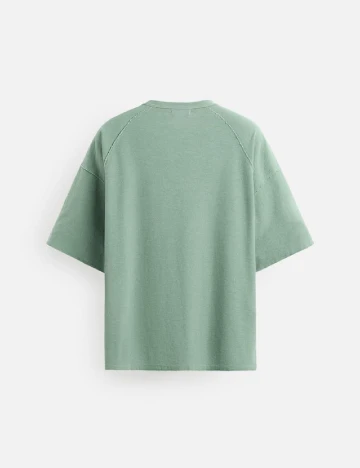 Tricou Oversize Zara, verde