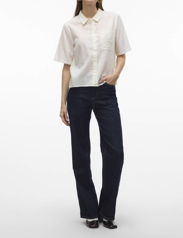 
						Camasa Vero Moda, alb
