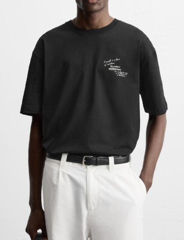 
						Tricou Zara, negru