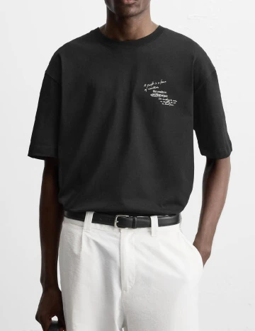 Tricou Zara, negru