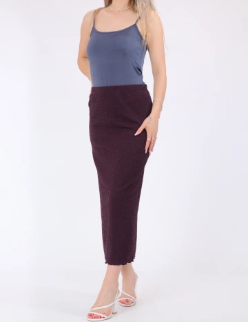 Fusta Vero Moda, pruna