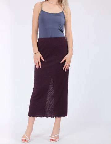 Fusta Vero Moda, pruna