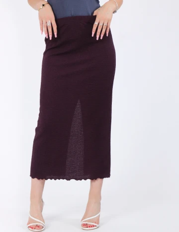 Fusta Vero Moda, pruna