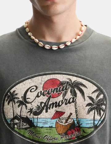Tricou Zara, gri