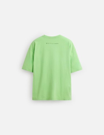 Tricou Oversize Zara, verde