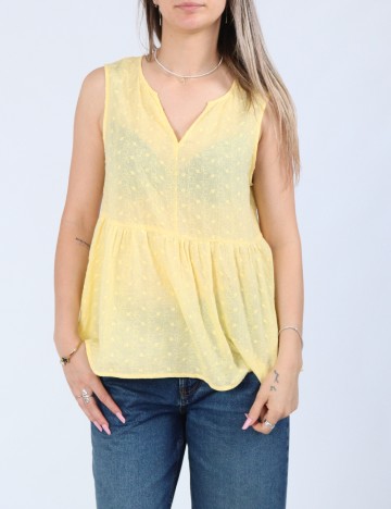 
						Maiou Vero Moda, galben