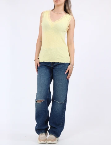 Maiou Vero Moda, galben Galben