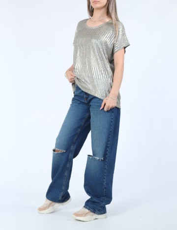 Bluza Only, gri/verde