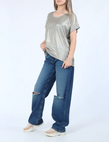 Bluza Only, gri/verde