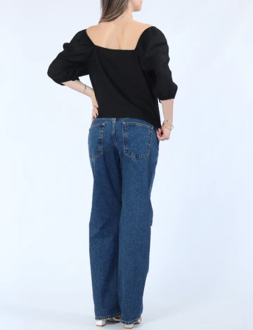 Top Vero Moda, negru