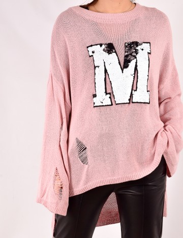 Pulover Only, roz, M