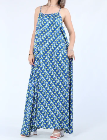 Rochie lunga Only, albastru