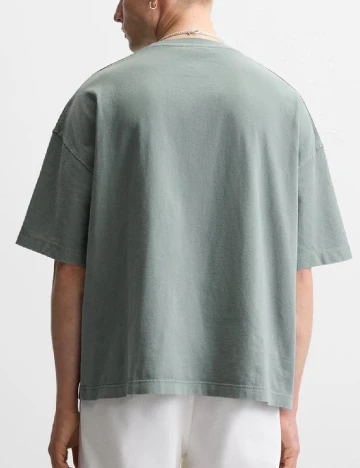 Tricou Oversize Zara, verde