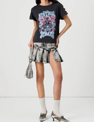 Tricou Noisy May, gri inchis