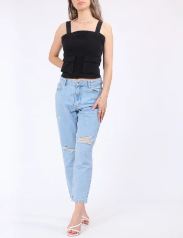 Top Jack&Jones, negru Negru