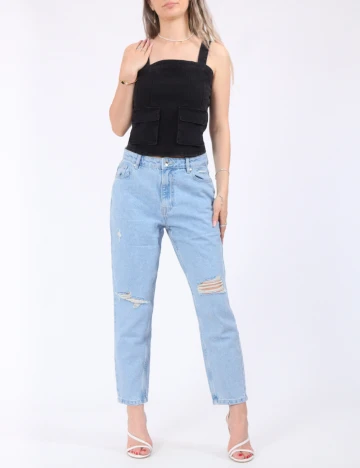Top Jack&Jones, negru Negru