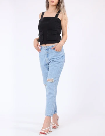 Top Jack&Jones, negru Negru