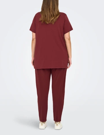 Tricou Only Carmakoma, visiniu