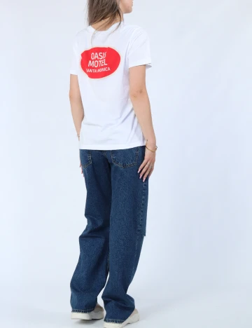 Tricou Noisy May, alb