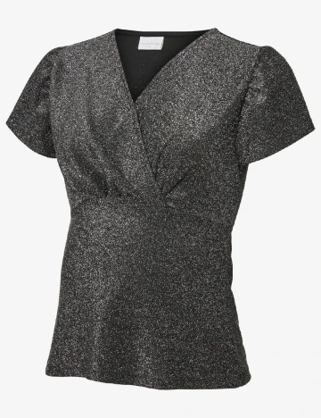 Bluza Mamalicious, argintiu