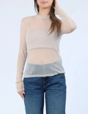 Bluza Noisy May, crem