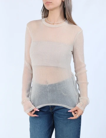 Bluza Noisy May, crem