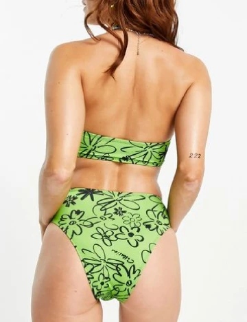 Chilot de baie COLLUSION, verde