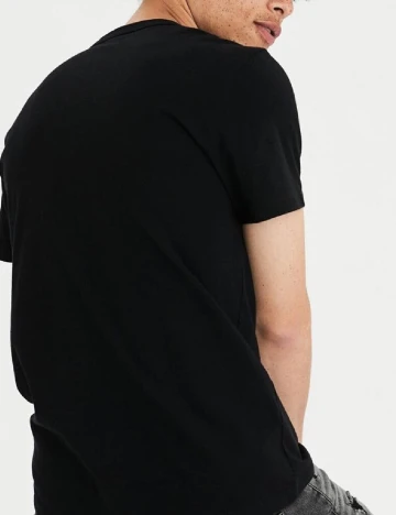 Tricou American Eagle, negru Negru