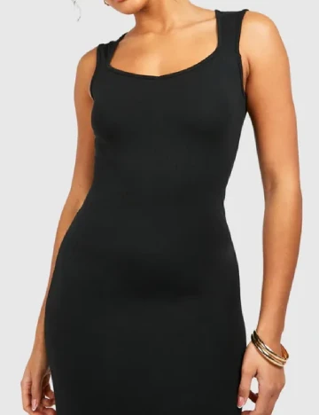 Rochie lunga Boohoo, negru Negru