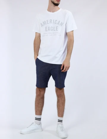 Tricou American Eagle, alb