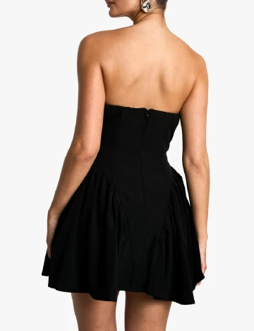 Rochie scurta Boohoo, negru Negru