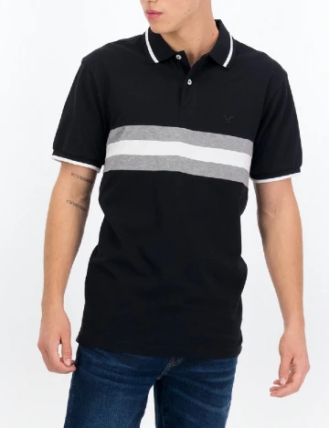 Tricou American Eagle, negru Negru