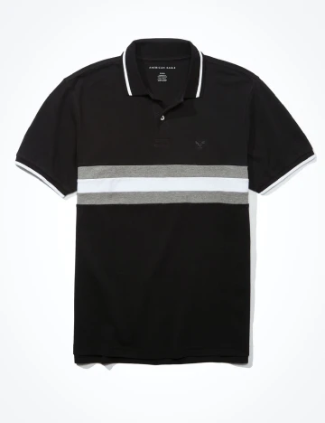 Tricou American Eagle, negru Negru