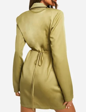 Rochie scurta Boohoo, verde