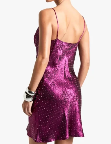 Rochie scurta Boohoo, mov Mov