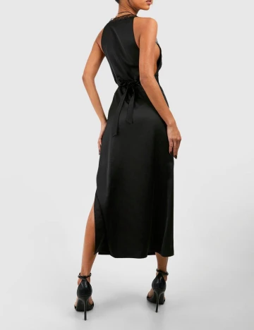 Rochie lunga Boohoo, negru Negru