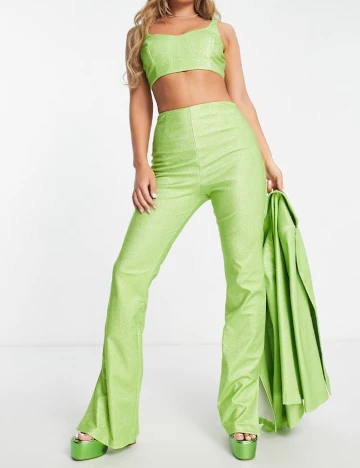 Pantaloni ASOS, verde
