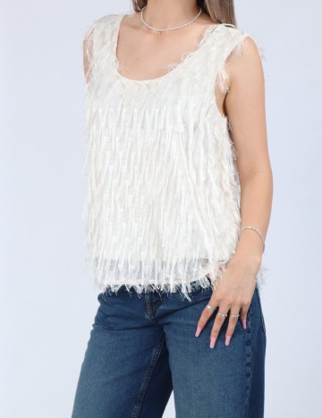 Maiou Vero Moda, alb