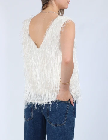 Maiou Vero Moda, alb