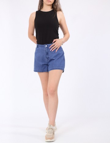 Pantaloni scurti Jacqueline de Yong, albastru