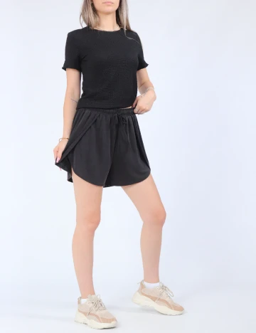 Pantaloni scurti Only, negru