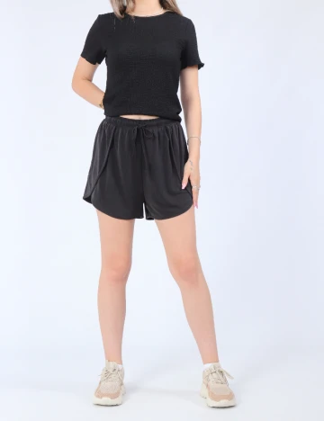 Pantaloni scurti Only, negru