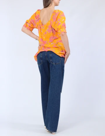 Bluza Vero Moda, portocaliu Portocaliu