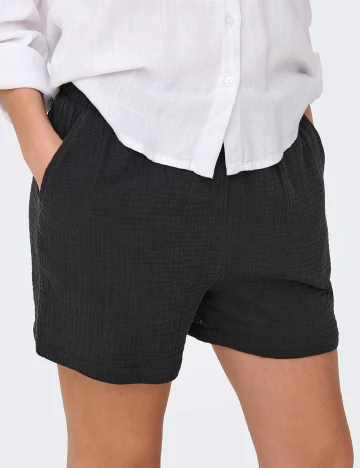 Pantaloni scurti Jacqueline de Yong, gri inchis