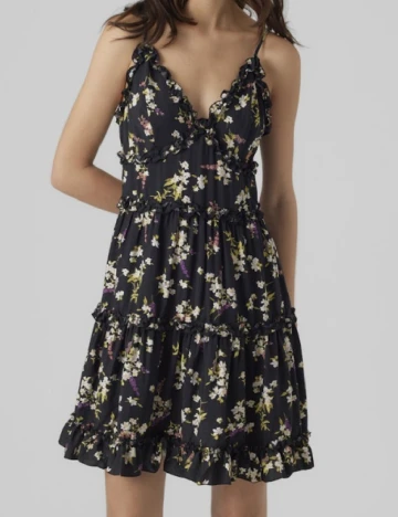 Rochie scurta Vero Moda, negru