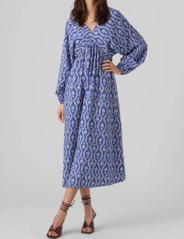 Rochie medie Vero Moda, albastru
